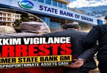 Former State Bank of Sikkim GM Arrested Over Alleged Crores-High Asset Case