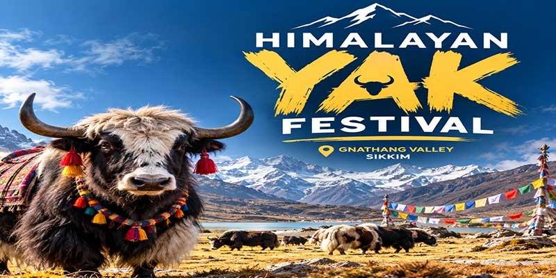Sikkim to Host First Himalayan Yak Festival in Gnathang Valley in October
