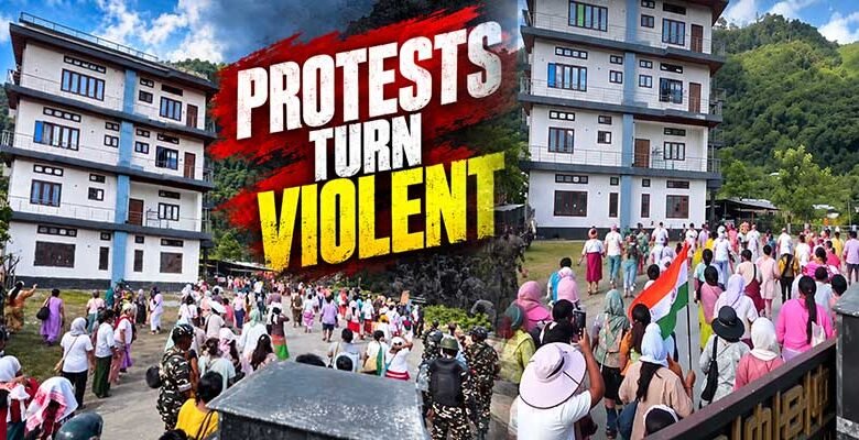 Arunachal: Anti-Dam Protests in Siang Escalate, MLA Alo Libang’s Residence Allegedly Vandalised