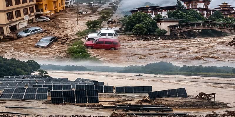 Bhutan Glacial Lake Burst Puts Bengal, Assam on High Flood Alert; Over 10,000 Evacuated