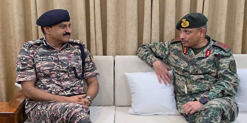 CRPF DG Reviews Security Preparedness in Manipur, Calls for Peace﻿