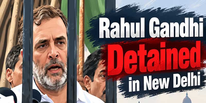 Rahul Gandhi, Priyanka Gandhi, Among 250 Others Detained in New Delhi