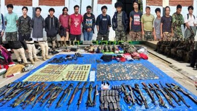 Manipur Ambush: Three Suspects Arrested, Major Arms Cache Recovered