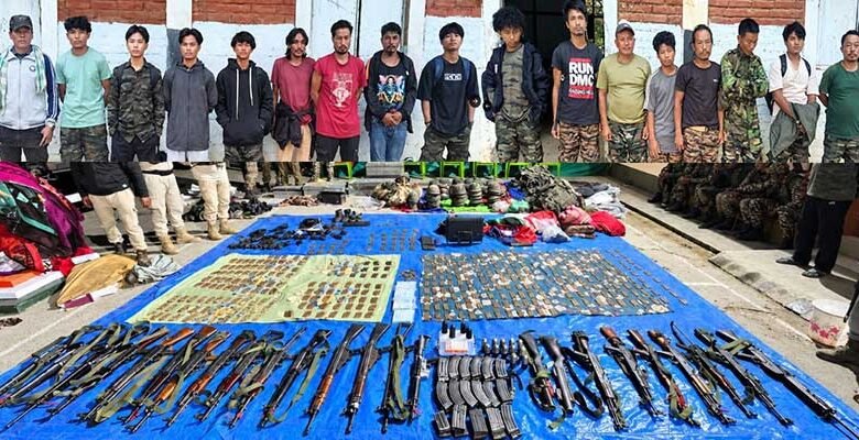 Manipur Ambush: Three Suspects Arrested, Major Arms Cache Recovered