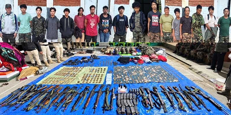 Manipur Ambush: Three Suspects Arrested, Major Arms Cache Recovered