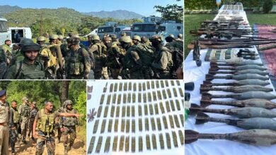 Manipur Ambush: Three Suspects Arrested, Major Arms Cache Recovered