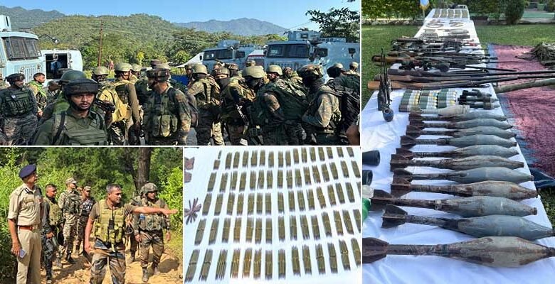 Manipur Ambush: Three Suspects Arrested, Major Arms Cache Recovered