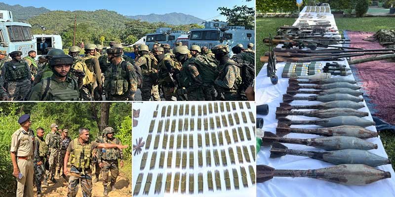 Manipur Ambush: Three Suspects Arrested, Major Arms Cache Recovered