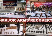 Security Forces Seize AK-Series Rifles, Grenades and Bulletproof Gear in Manipur﻿