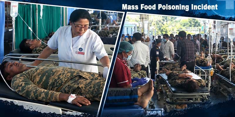 8 BSF Personnel Hospitalised in Manipur in Suspected Mass Food Poisoning Incident