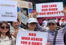 ‘No PFR, No Dam’: Citizens Rally in Itanagar Against Proposed Siang Mega Dam